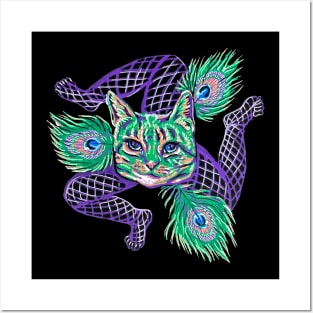 Triskelion Cat Posters and Art